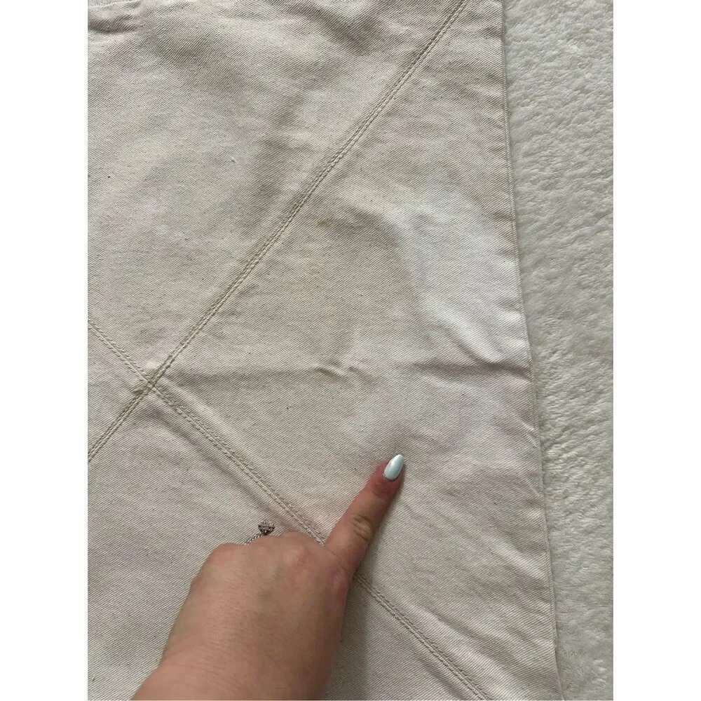 RALPH LAUREN 100% COTTON - Off-white/cream pillow cover